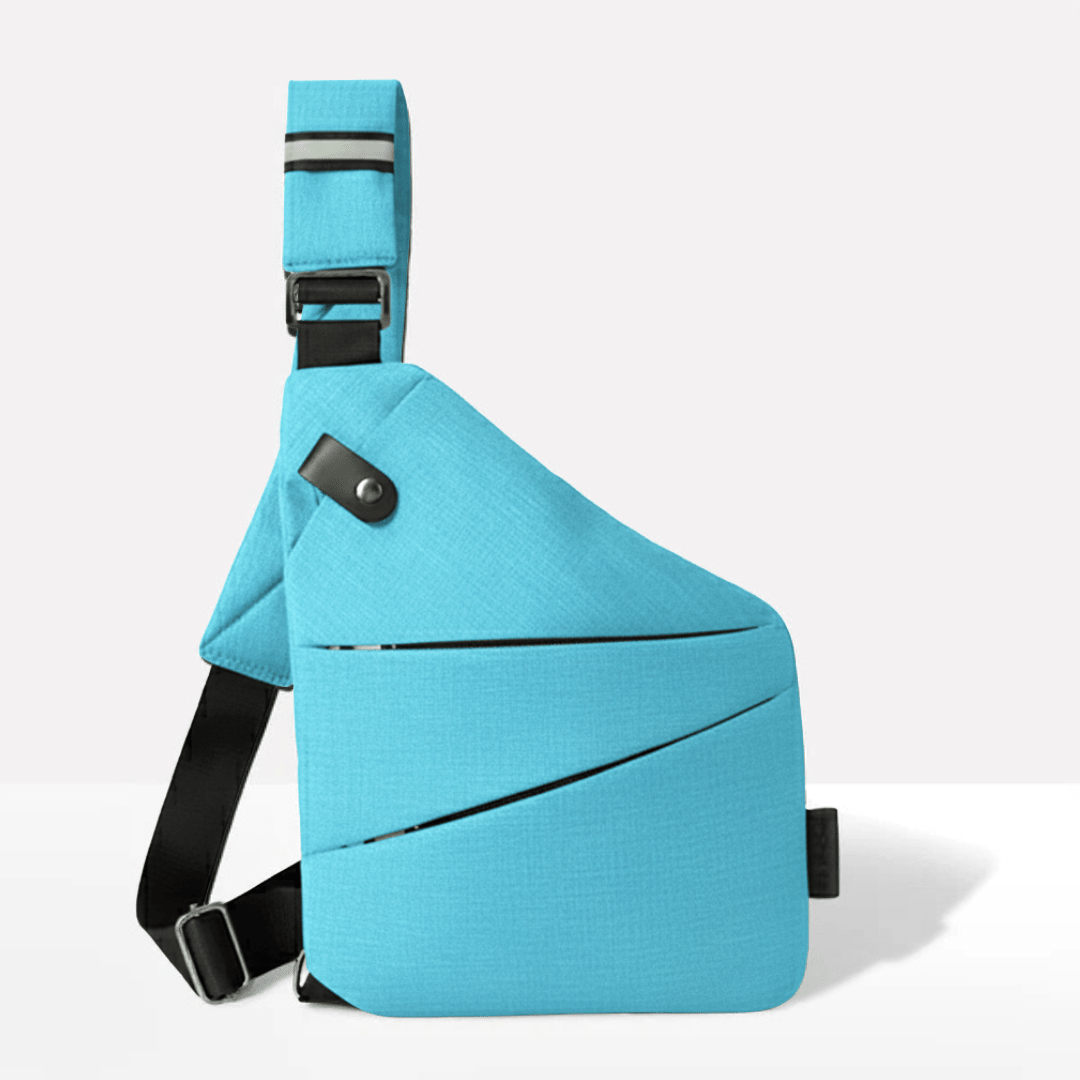 Shoulder Bag | RFID Protection and Cut-Resistant Strap | Water-Repellent Travel Companion