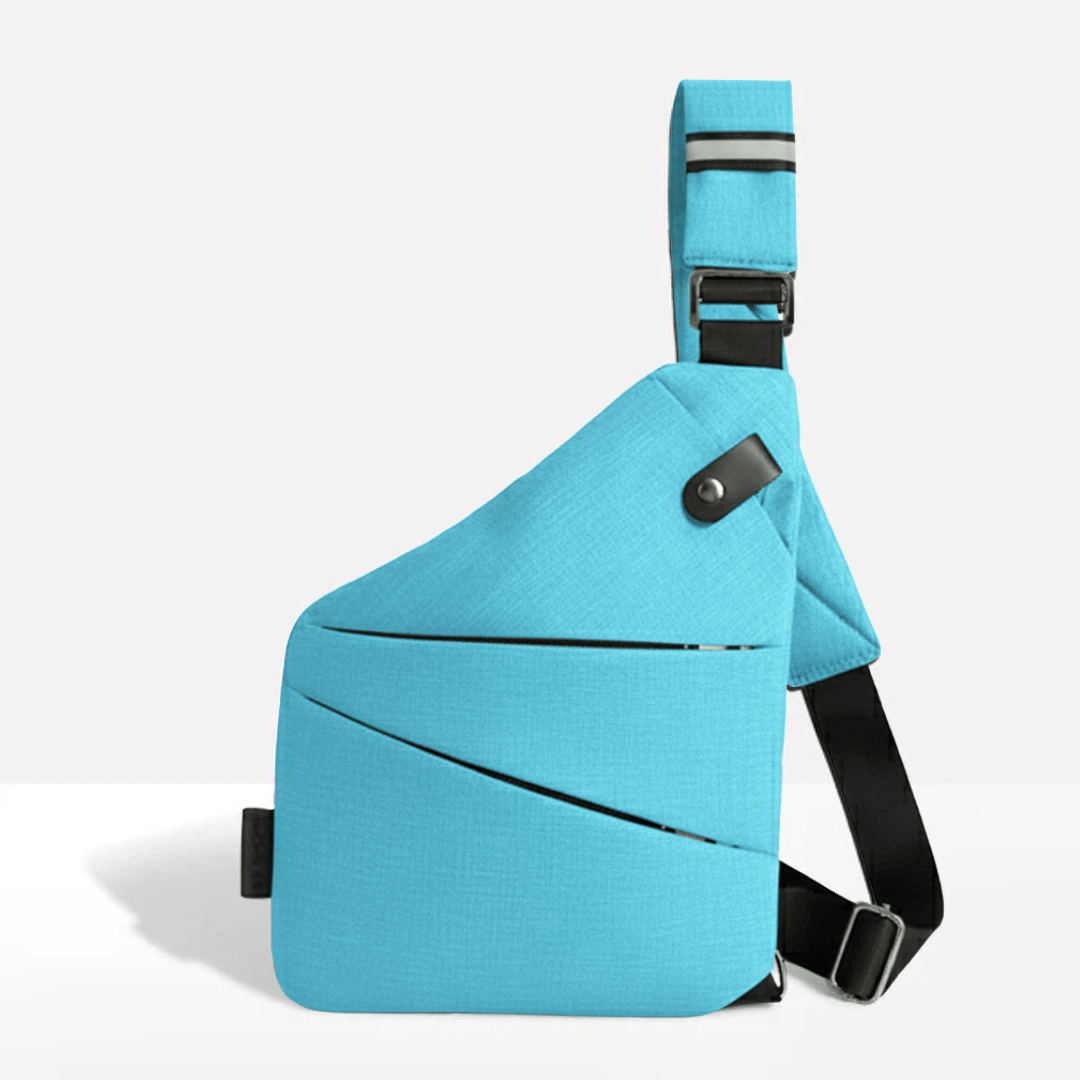 Shoulder Bag | RFID Protection and Cut-Resistant Strap | Water-Repellent Travel Companion