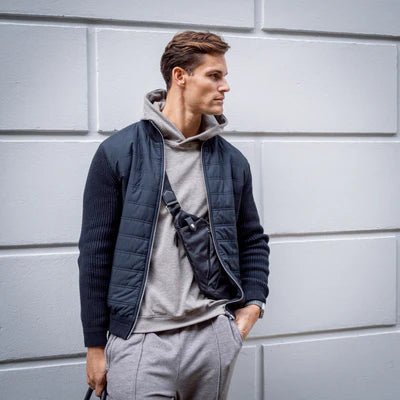 Shoulder Bag | RFID Protection and Cut-Resistant Strap | Water-Repellent Travel Companion