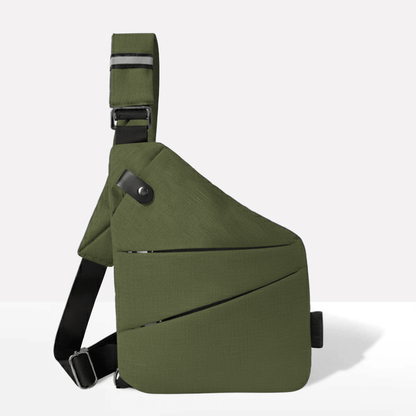 Shoulder Bag | RFID Protection and Cut-Resistant Strap | Water-Repellent Travel Companion