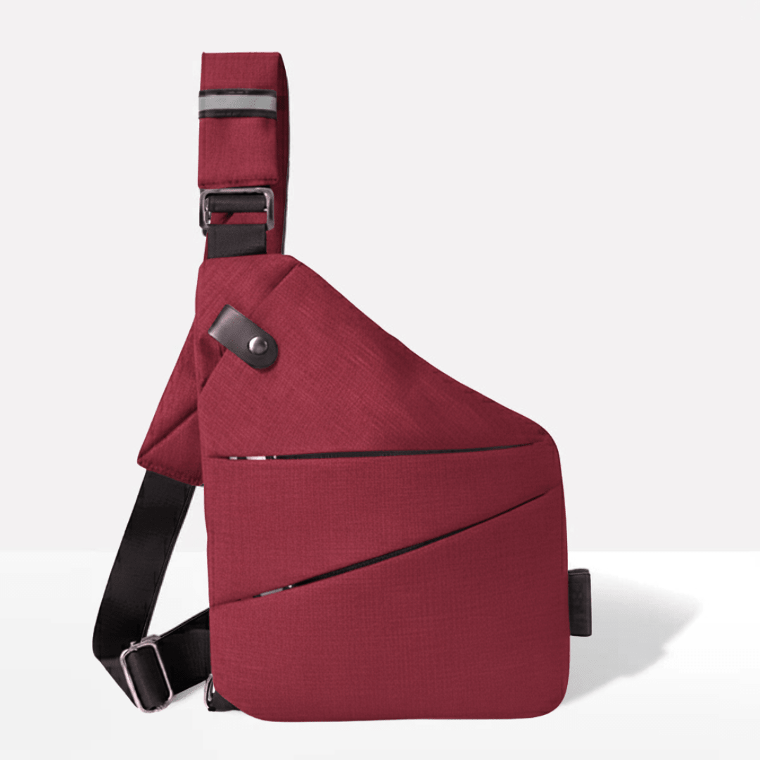 Shoulder Bag | RFID Protection and Cut-Resistant Strap | Water-Repellent Travel Companion