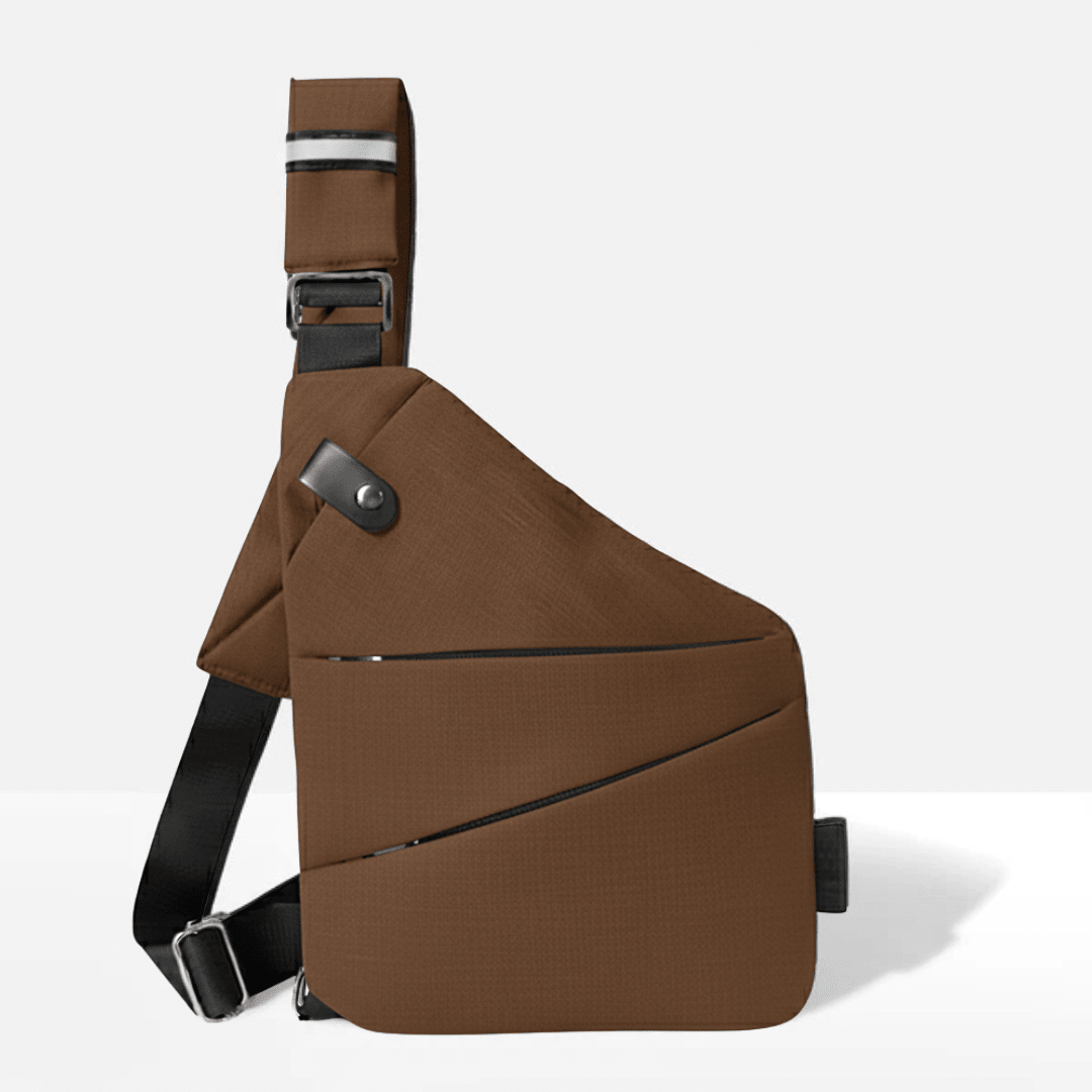 Shoulder Bag | RFID Protection and Cut-Resistant Strap | Water-Repellent Travel Companion