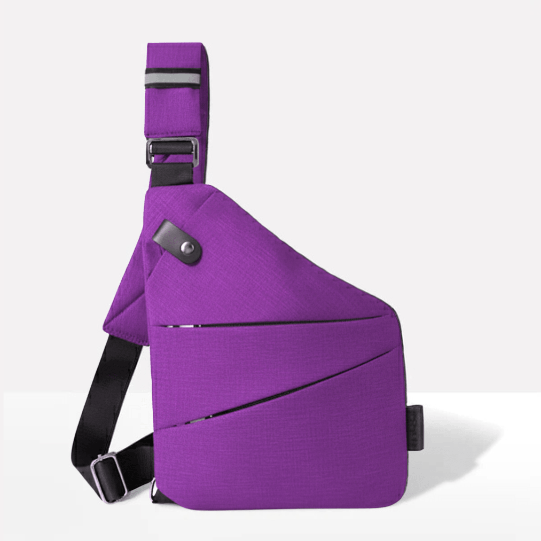 Shoulder Bag | RFID Protection and Cut-Resistant Strap | Water-Repellent Travel Companion