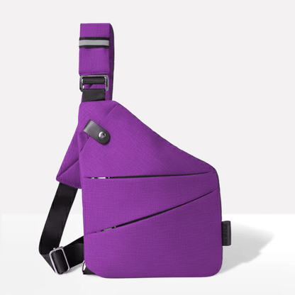 Shoulder Bag | RFID Protection and Cut-Resistant Strap | Water-Repellent Travel Companion