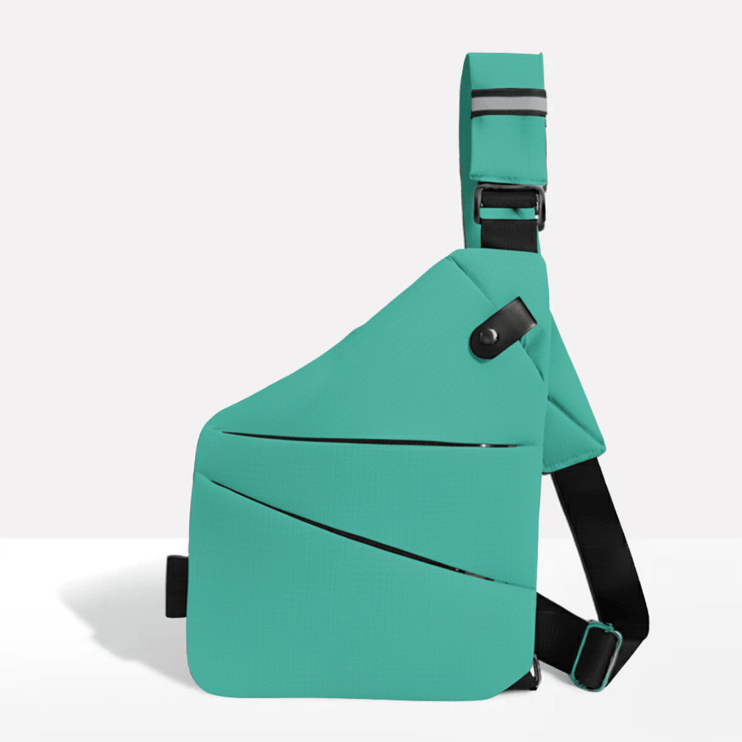 Shoulder Bag | RFID Protection and Cut-Resistant Strap | Water-Repellent Travel Companion