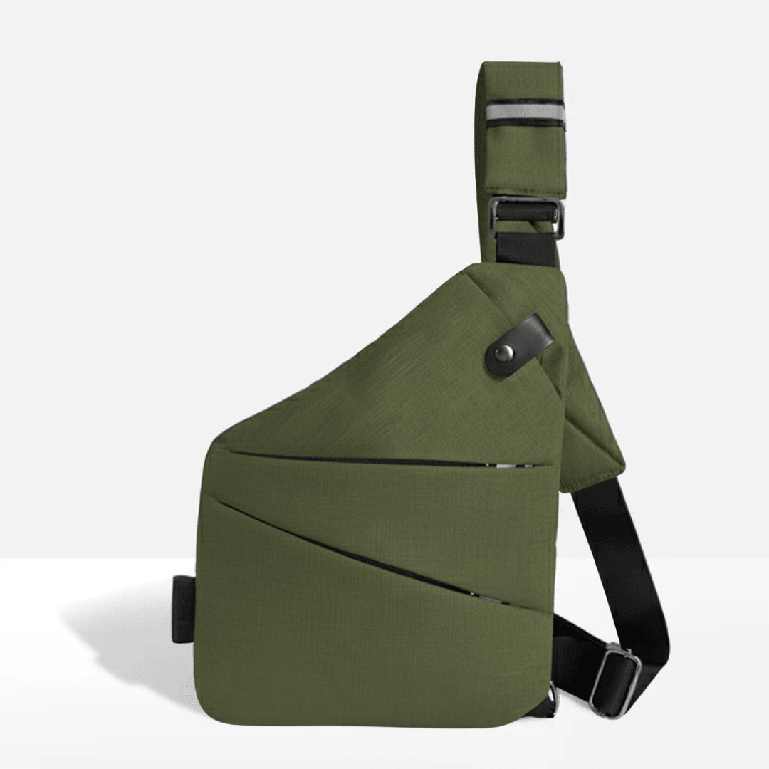 Shoulder Bag | RFID Protection and Cut-Resistant Strap | Water-Repellent Travel Companion