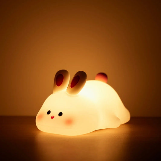 Veilleuse rechargeable LED | Lumière douce et minuterie automatique | Veilleuse pour chambre d'enfants thème animaux 0