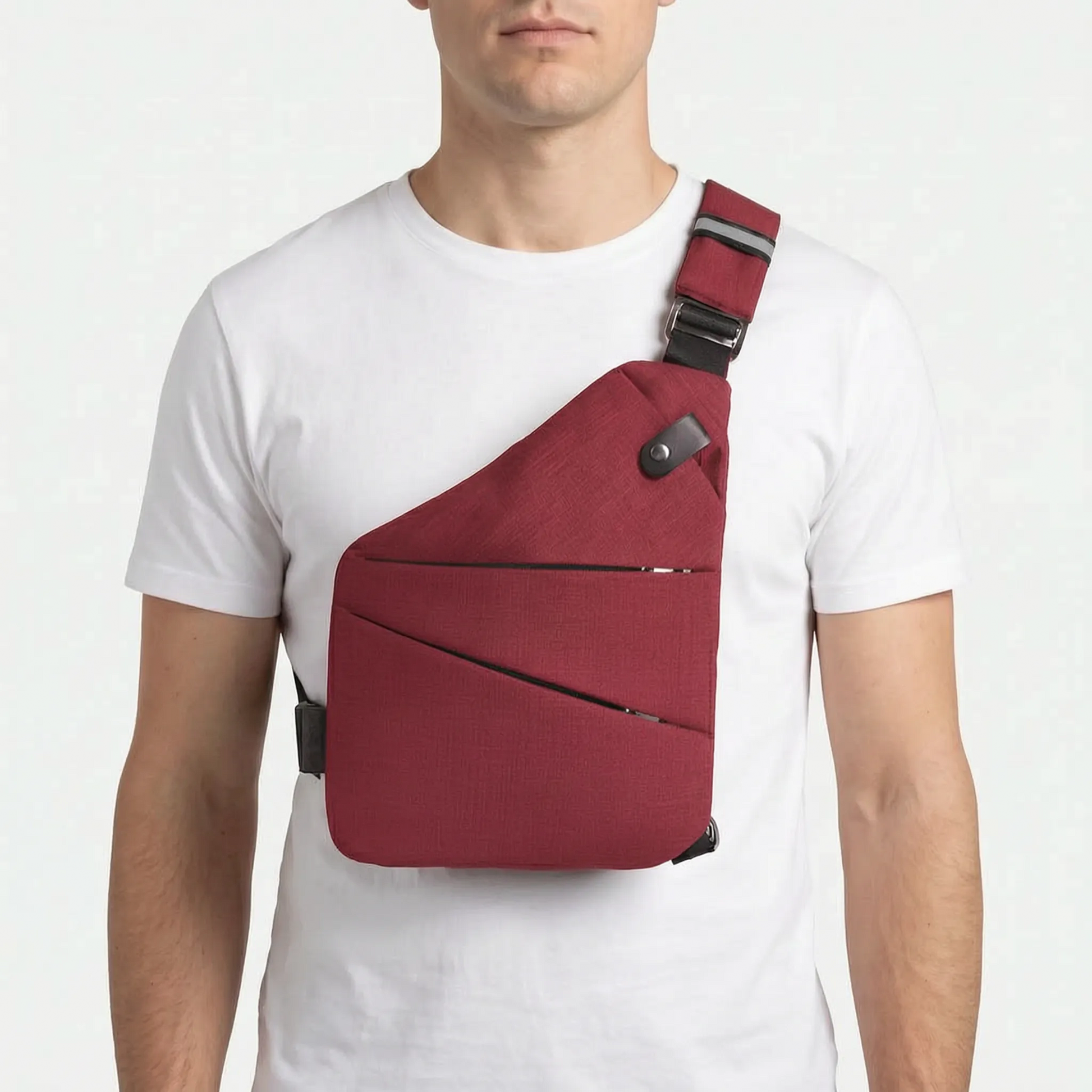 Vekto - Sac Bandoulière Asymétrique À Port Croisé 