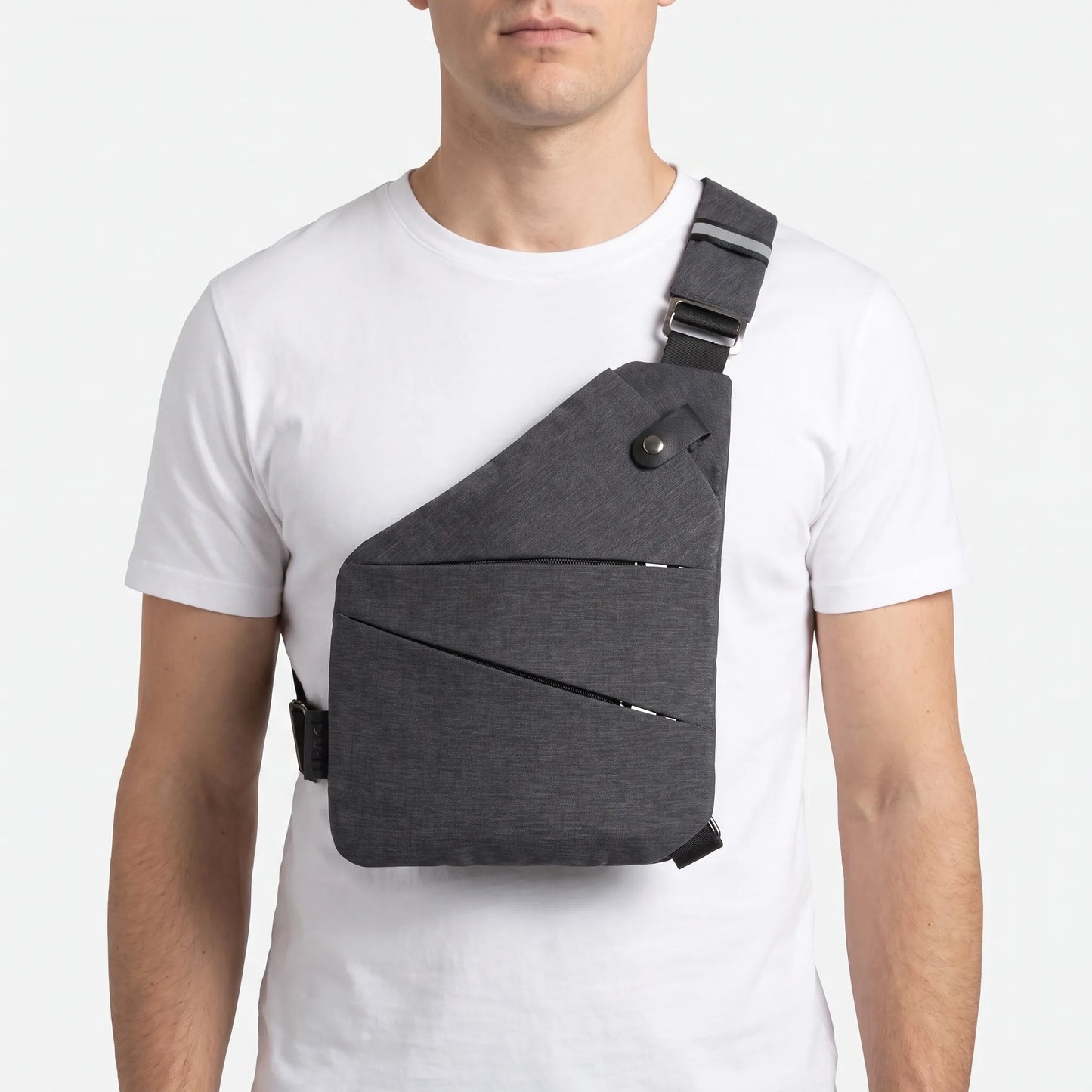 Vekto - Sac Bandoulière Asymétrique À Port Croisé 