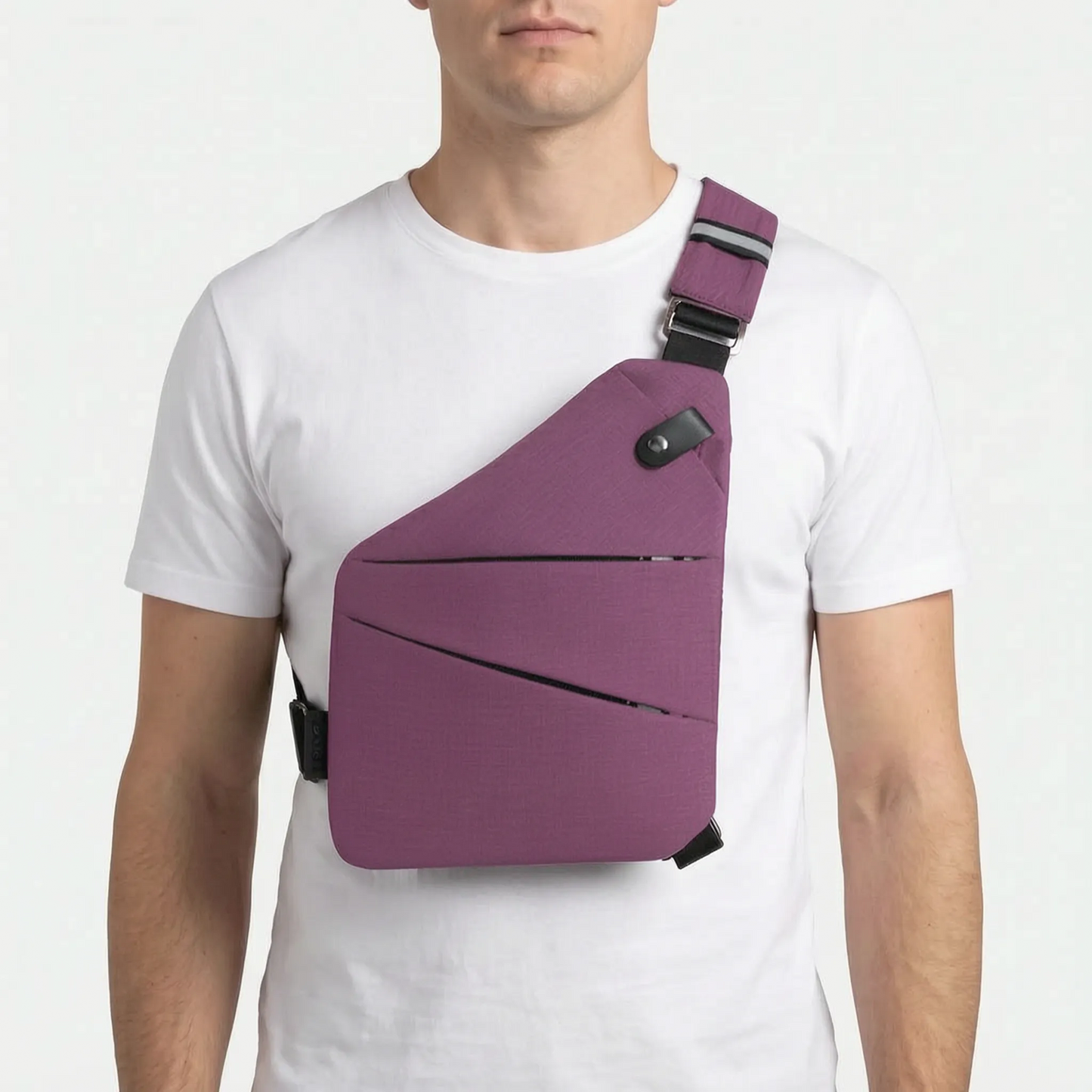 Vekto - Sac Bandoulière Asymétrique À Port Croisé 
