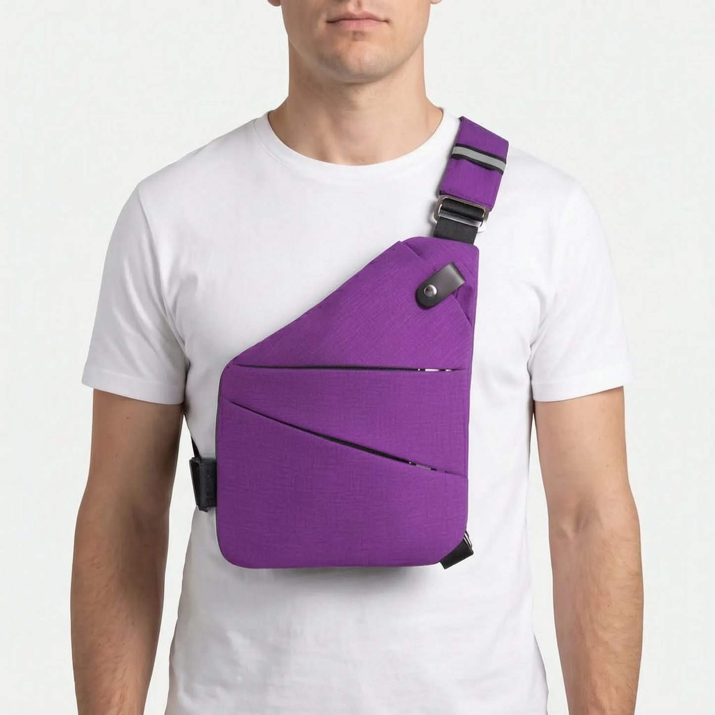 Vekto - Sac Bandoulière Asymétrique À Port Croisé 