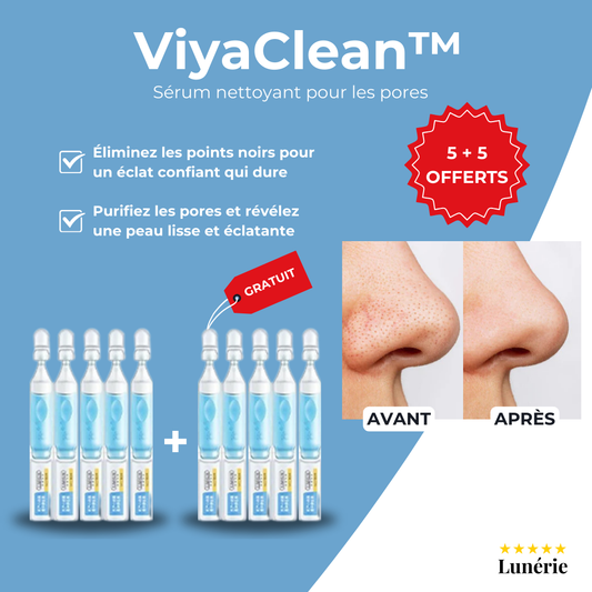 5+5 OFFERTS | ViyaClean™ Sérum Nettoyant pour les Pores