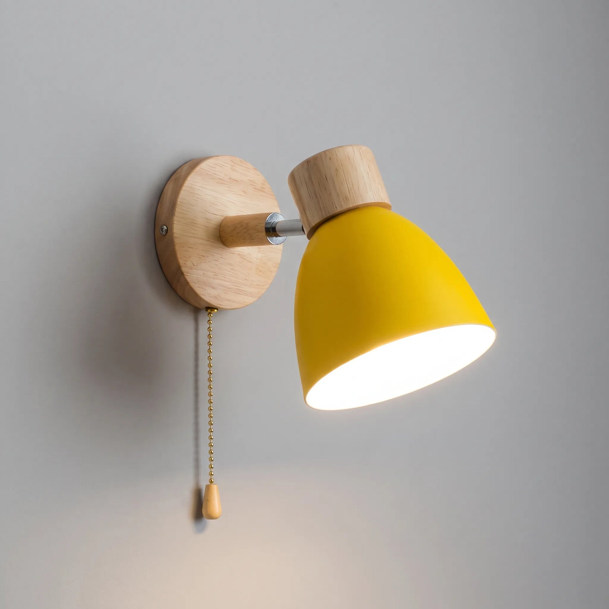 Vondra - Applique Murale D'intérieur Avec Abat-Jour Coloré 