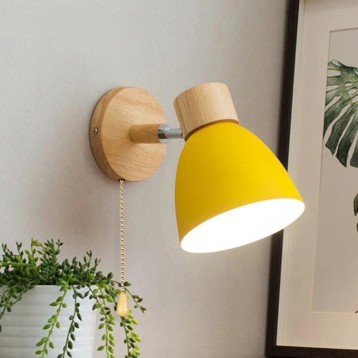 Wall Lamp | Chic Wooden Design | Wall Sconce Lighting for Living Spaces