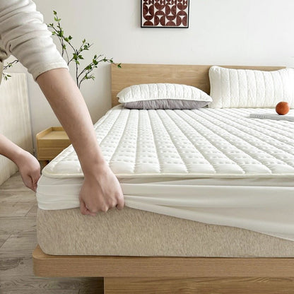 Couvre Matelas | Tissu Doux et Respirant | Protection Contre Allergènes et Tâches - 9