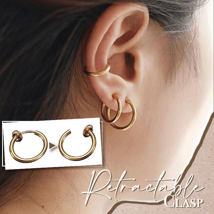 1+1 GRATUIT | EaseChic™ Boucles d’oreilles rétractables