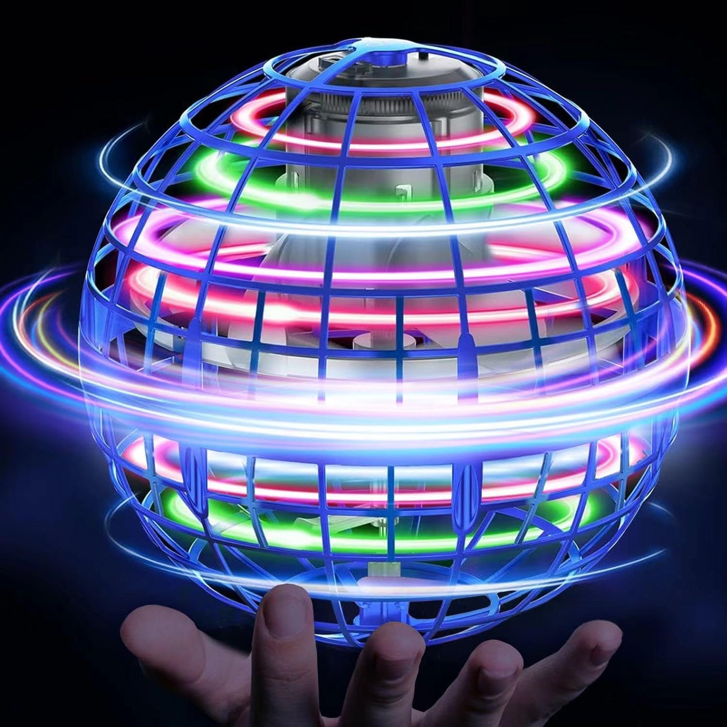 Balle Volante Boomerang | Matériau Plastique Résistant | Jouet Volant Avec Lumières LED Pour Coordination Et Concentration - 4
